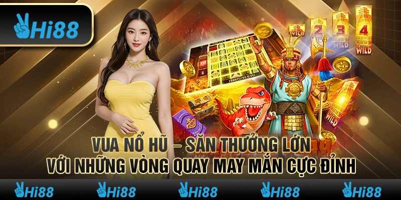 Vua nổ hũ – Săn thưởng lớn với những vòng quay may mắn cực đỉnh