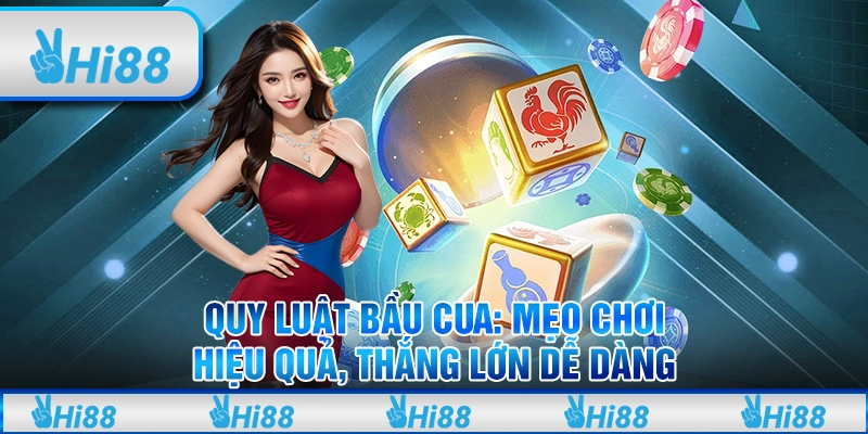 Quy luật bầu cua: Mẹo chơi hiệu quả, thắng lớn dễ dàng