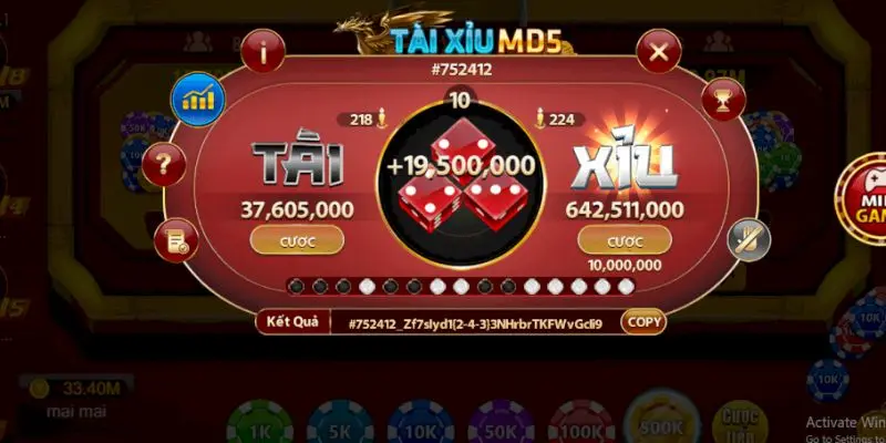 cách chơi game tài xỉu rút tiền mặt đúng chuẩn