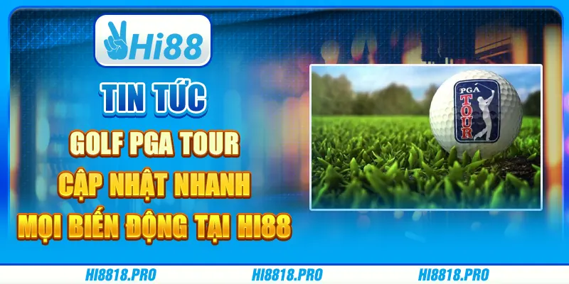 Tin tức golf pga tour – cập nhật nhanh mọi biến động tại hi88