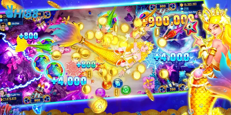 Cơ hội trúng thưởng lớn khi chơi bắn cá lôi thần