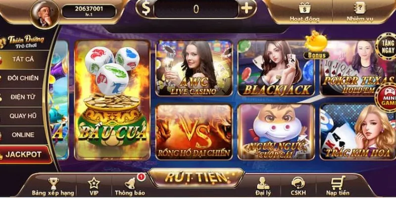 Kết hợp bầu cua truyền thống và jackpot hiện đại