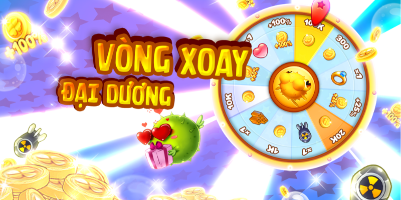 Mỗi cấp độ trong Vòng Quay Bắn Cá đều mang lại những thử thách