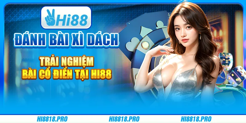 Đánh Bài Xì Dách – Trải Nghiệm Bài Cổ Điển Tại Hi88