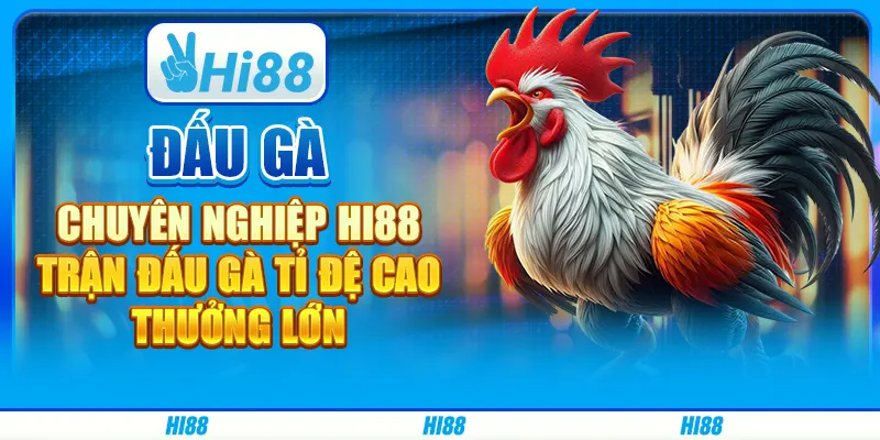 Đấu Gà Chuyên Nghiệp Hi88 - Trận Đấu Gà Tỉ Đệ Cao, Thưởng Lớn