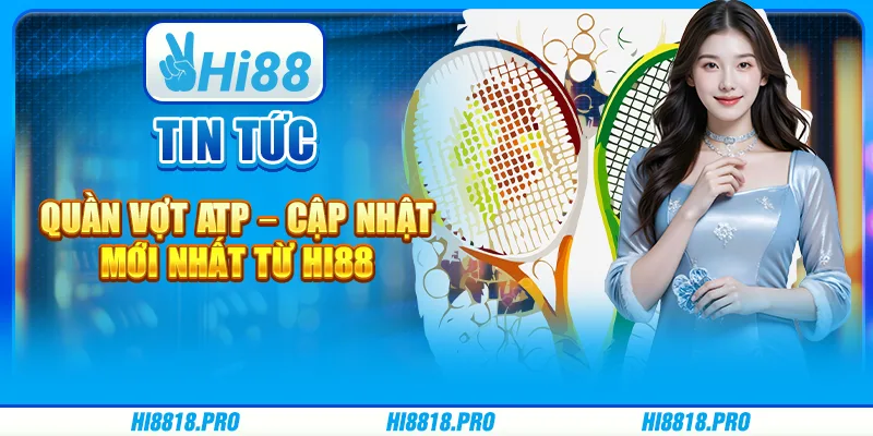 Tin Tức Quần Vợt ATP – Cập Nhật Mới Nhất Từ Nhà Cái Hi88