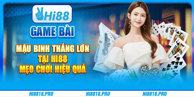 Game Bài Mậu Binh Thắng Lớn Tại Hi88: Mẹo Chơi Hiệu Quả