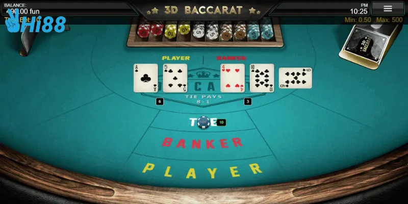 Tính năng đặc biệt có trong super baccarat 3D
